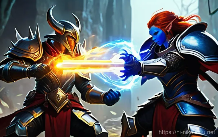 승리의여신 니케 버프 및 디버프 정리 - **Prompt 2: Strategist Applying Debuffs to a Monster**
"A formidable female mage, elegantly dres... 승리의여신 니케 버프 및 디버프 정리 - **Prompt 2: Strategist Applying Debuffs to a Monster**
"A formidable female mage, elegantly dres...