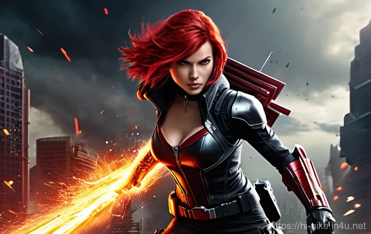 승리의여신 니케 공략 순위표 - **Prompt for a DPS Nikke (e.g., Scarlet, Red Hood, Alice):**
"A powerful female Nikke, in a dyna...