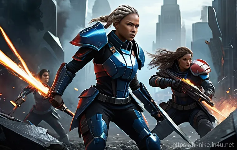 승리의여신 니케 신규 팬덤 연구 - **Prompt: "A vibrant scene capturing the essence of the Nikke fan art community. In the foreground, ... 승리의여신 니케 신규 팬덤 연구 - **Prompt: "A vibrant scene capturing the essence of the Nikke fan art community. In the foreground, ...