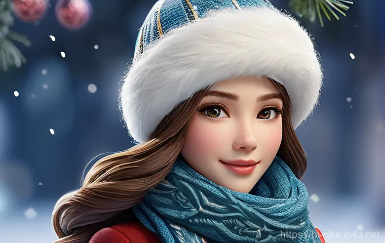 승리의여신 니케 캐릭터 외형 변경 - Winter Festival Elegance**
A female character, fully clothed in a beautifully detailed, modest winte...